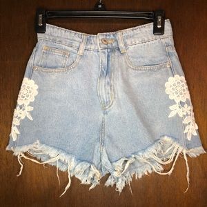Jean shorts
